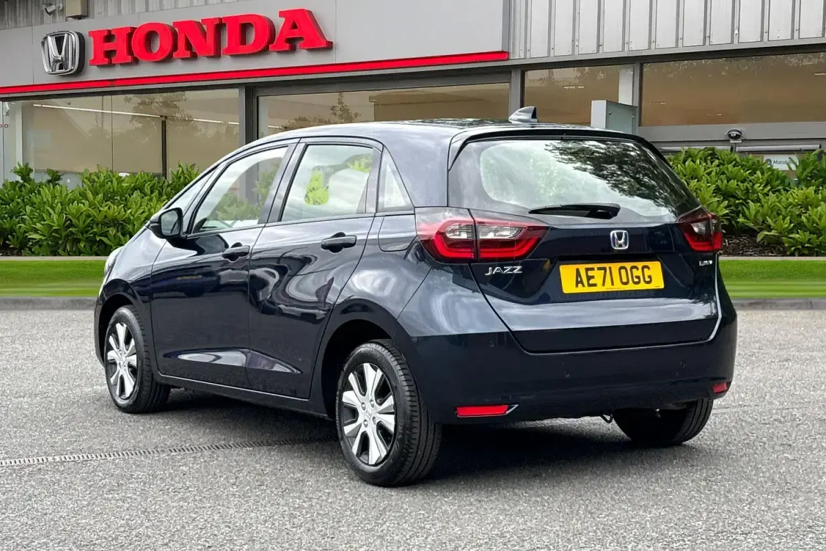 Used Honda Jazz Hybrid 2021 Blue Hatchback