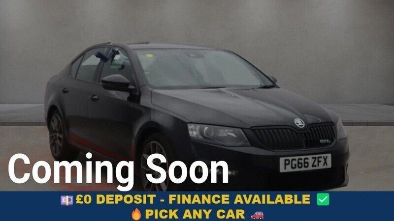 Black Used 2017 Skoda Octavia vRS Hatchback | £14,049 (Good price) - Image 1/4
