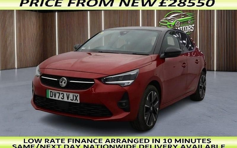Used Vauxhall Corsa-e 100 kW (136 HP) 2023 Red Hatchback