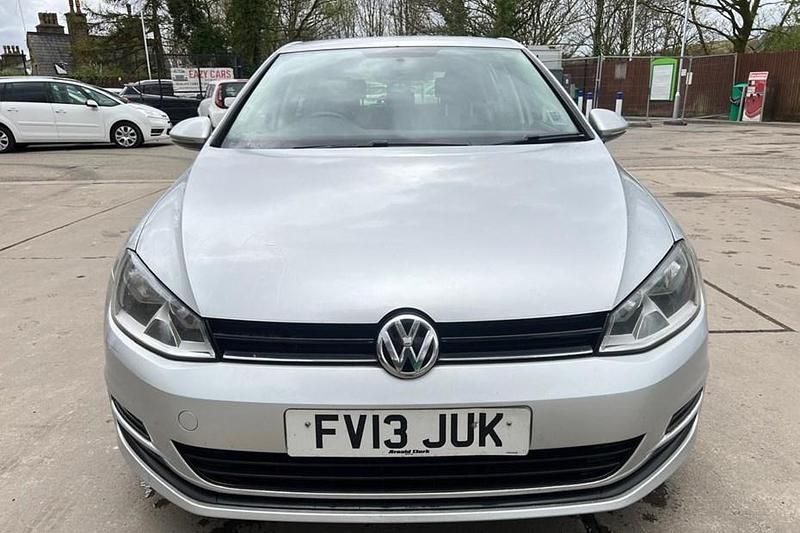 Silver Used 2013 VW Golf VII S Hatchback | £4,495 (Good price) - Image 1/1