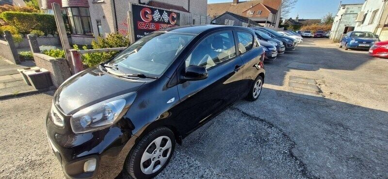 Black Used 2014 Kia Picanto 2 Hatchback | £2,995 (Fair price) - Image 1/4