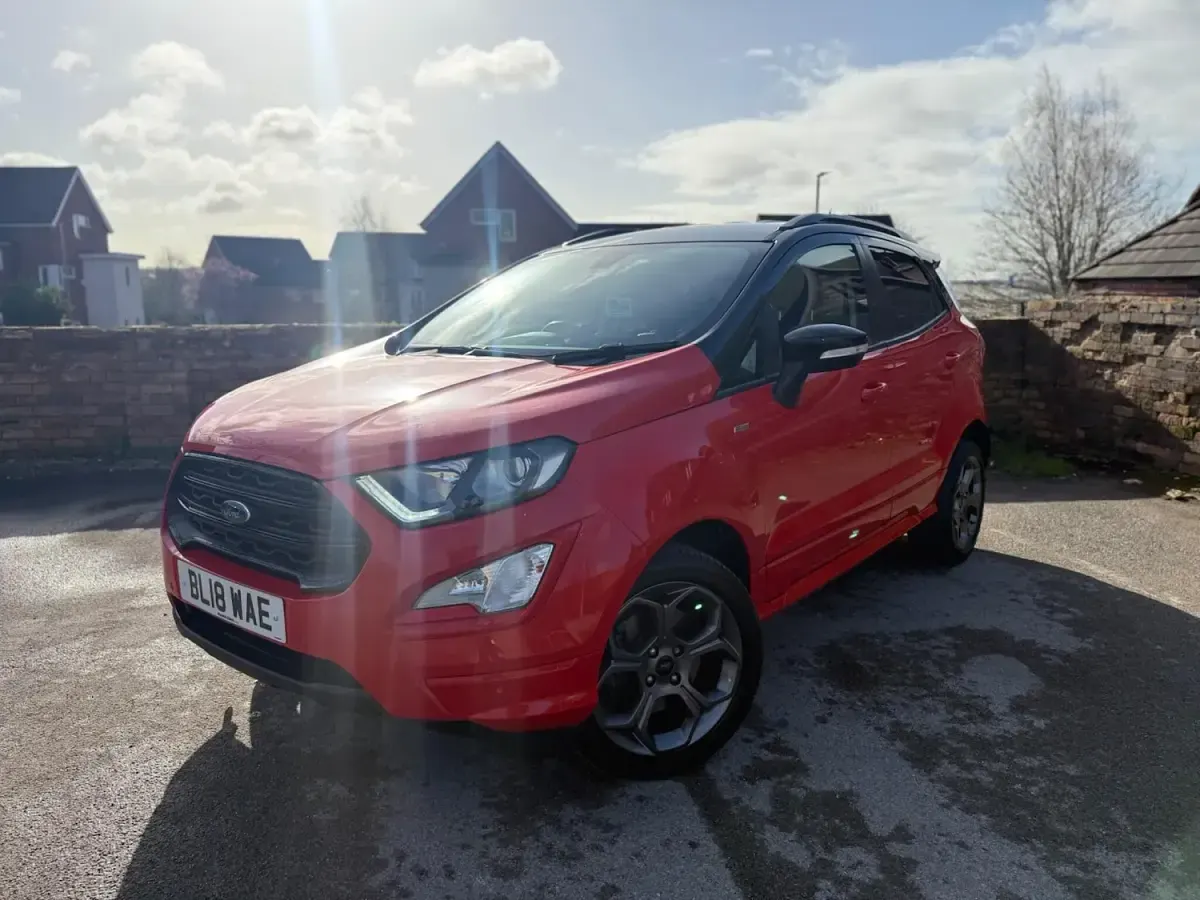 Used Ford Ecosport ST-Line 2018 Red SUV