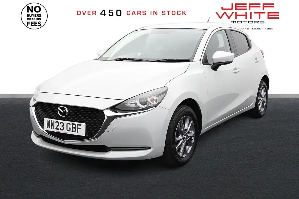 Used Mazda 2 116 HP (85 kW) 2023 Ceramic white Hatchback