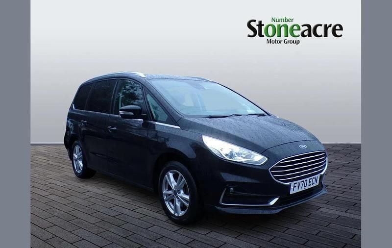 Used Ford Galaxy Titanium 187 HP (137 kW) 2020 Black MPV