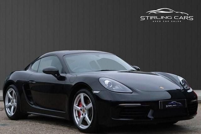 Used Porsche 718 Cayman 350 HP (257 kW) 2017 Black Coupe