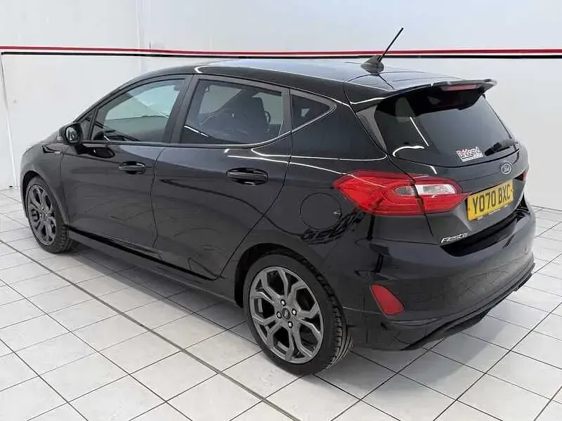 Used Ford Fiesta ST-Line 95 HP (69 kW) 2021 Black Hatchback