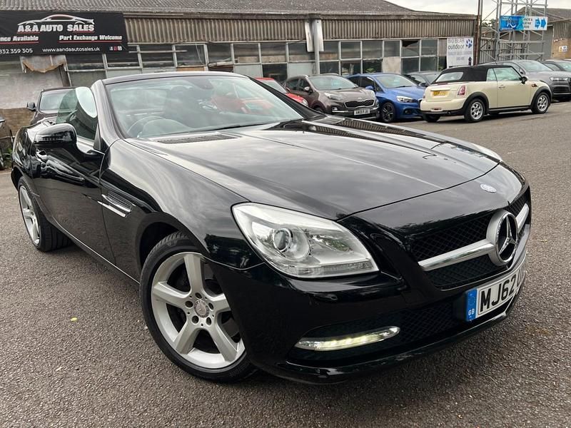 Used Mercedes SLK250 204 HP (150 kW) 2012 Black Cabriolet