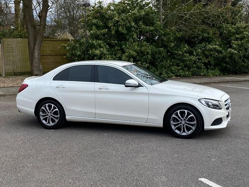 Begagnad Mercedes C200 2017 Vit Sedan