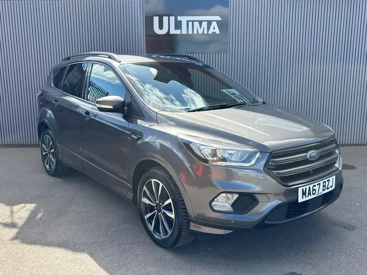Used Ford Kuga ST-Line 120 HP (88 kW) 2017 Grey SUV