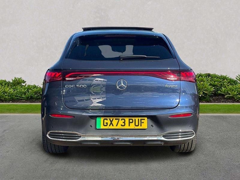 Used Mercedes EQE500 AMG line 300 kW (408 HP) 2023 Blue Estate