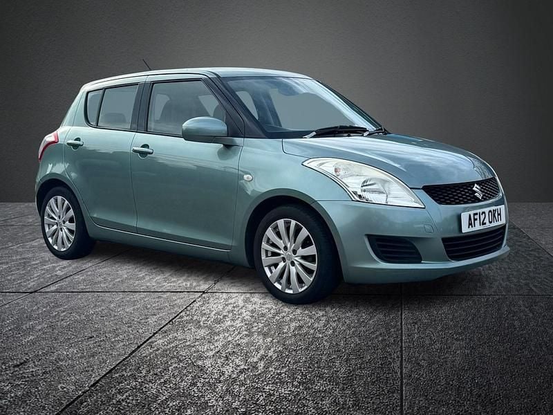 Green Used 2012 Suzuki Swift SZ3 Hatchback | £1,890 (Fair price) - Image 1/4