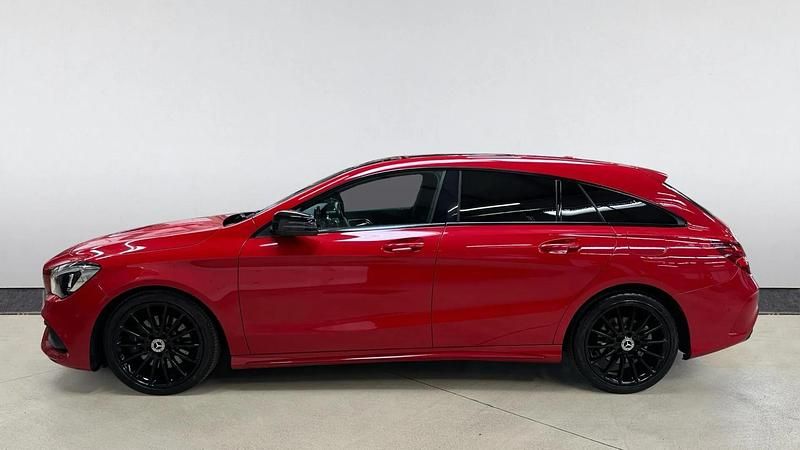 Used Mercedes CLA220 AMG line 177 HP (130 kW) 2017 Red Sedan