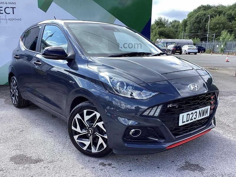 Amazon grey Used 2023 Hyundai i10 N Line Hatchback | £13,300 (Fair price) - Image 1/4