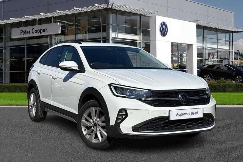 Pure white Used 2024 VW Taigo Match SUV | £19,493 (Fair price) - Image 1/4