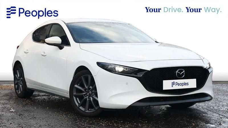 Used Mazda 3 Inclusive 2022 White Hatchback