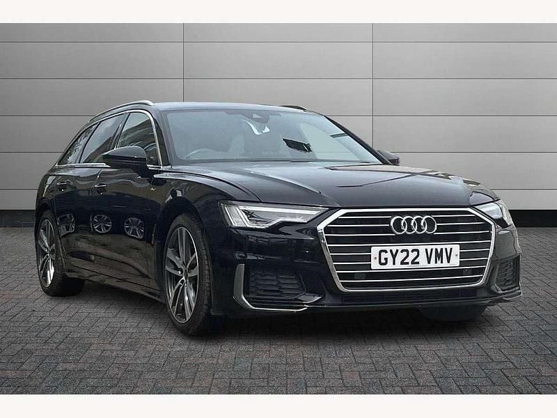 Black Used 2022 Audi A6 S-Line Estate | £26,250 (Fair price) - Image 1/4