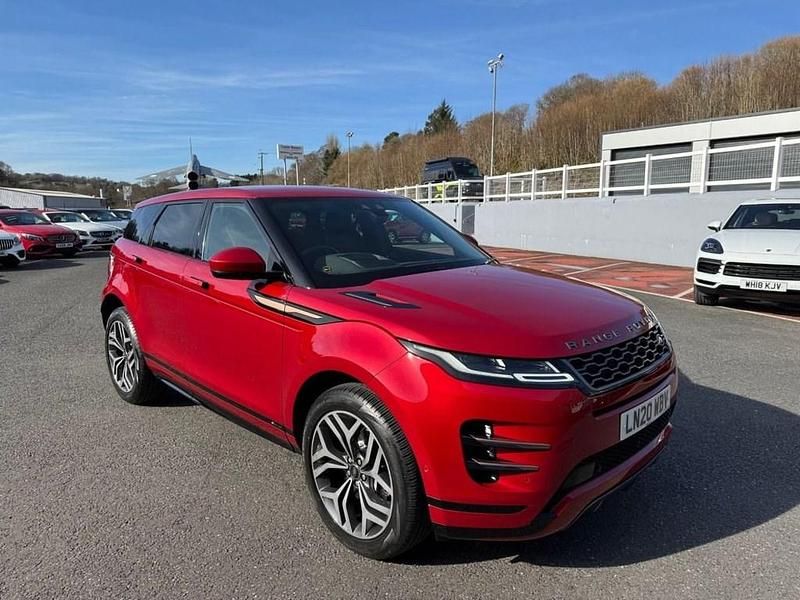 Red Used 2020 Land Rover Range Rover evoque HSE Dynamic SUV | £27,500 (Fair price) - Image 1/3