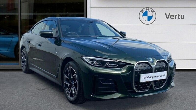 Green Used 2023 BMW i4 M Sport Sedan | £34,728 (Fair price) - Image 1/4