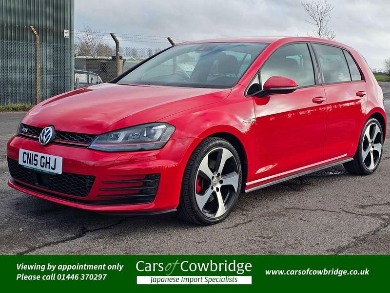 Used VW Golf VII GTI 2015 Red Hatchback