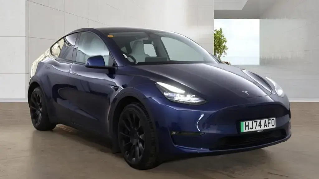 Used Tesla Model Y Long Range AWD 378 kW (514 HP) 2024 Blue SUV