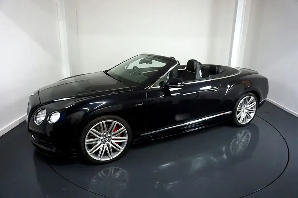 Used Bentley Continental GT Convertible 625 HP (459 kW) 2015 Onyx black Cabriolet