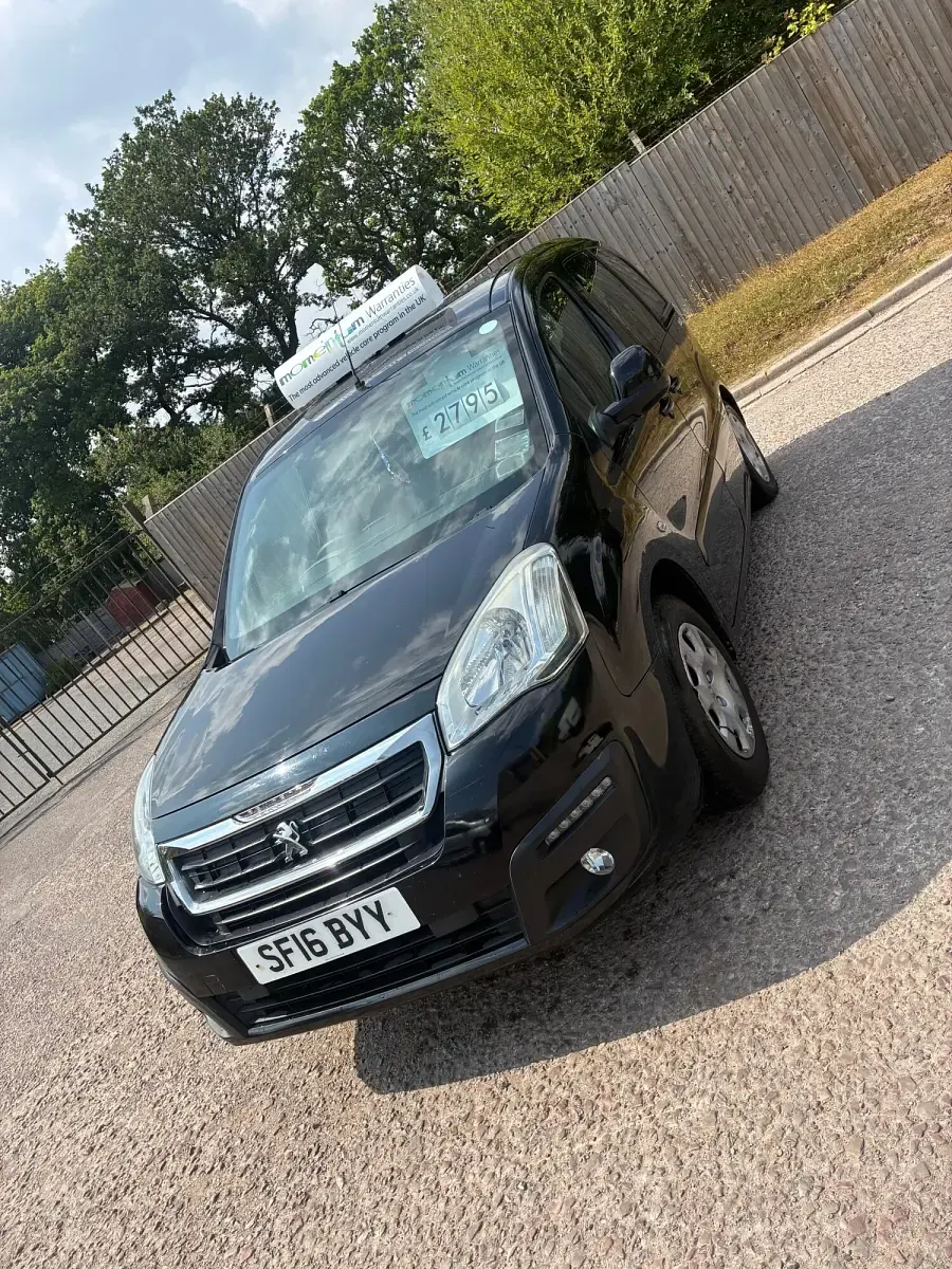 Used Peugeot Partner Tepee Active 2016 Black MPV