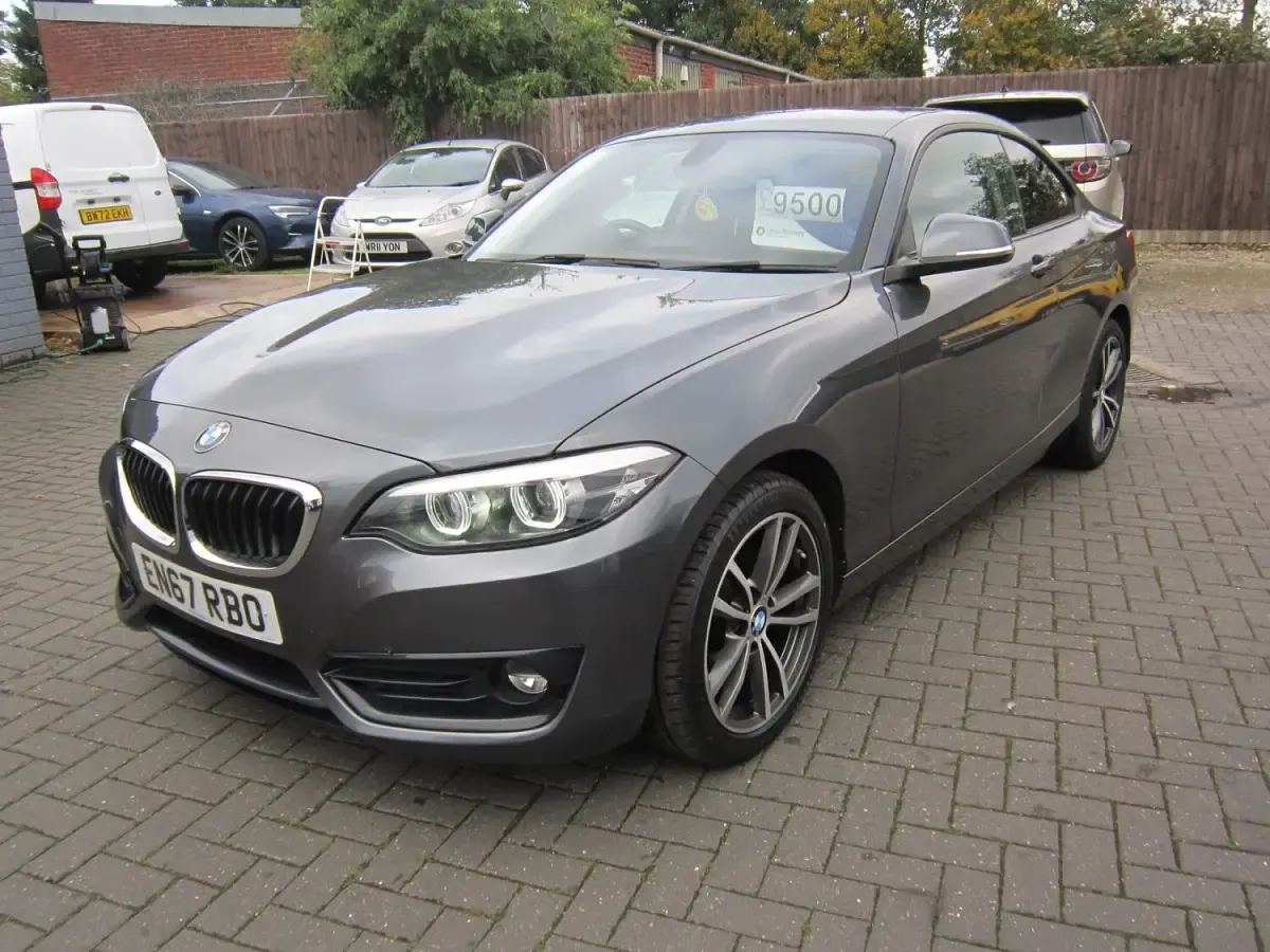 Used BMW 218 Sport Line 2018 Grey Coupe