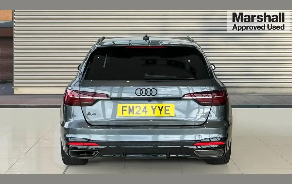 Used Audi A4 Black Edition 204 HP (150 kW) 2024 Grey Estate