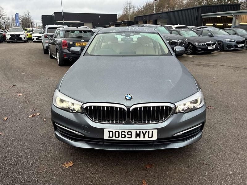 Used BMW 520 Sport Line 181 HP (133 kW) 2019 Blue Sedan