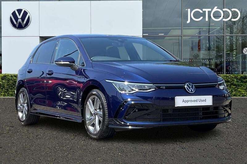 Blue Used 2023 VW Golf VIII R-line Hatchback | £24,194 (Fair price) - Image 1/4