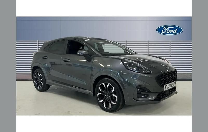 Grey Used 2024 Ford Puma Gen-E ST-Line X SUV | £18,424 (Fair price) - Image 1/4