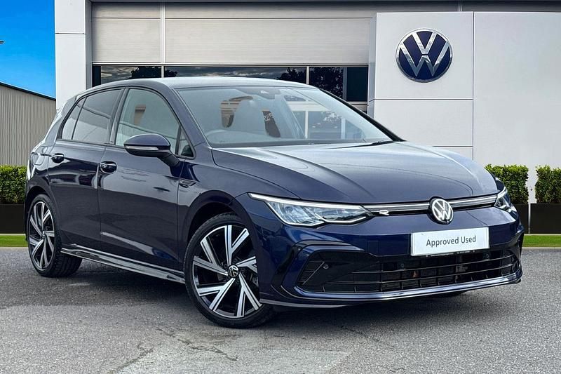 Silver Used 2023 VW Golf VIII R-line Hatchback | £24,289 (Fair price) - Image 1/4