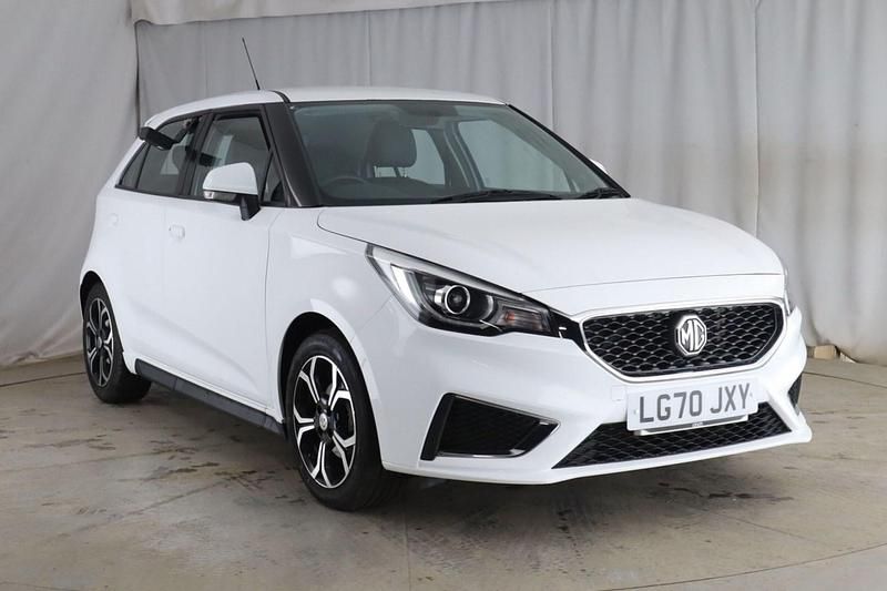 Used MG MG3 Exclusive 106 HP (77 kW) 2020 White Hatchback