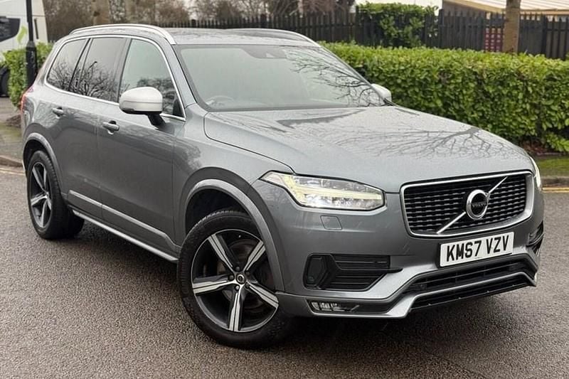 Grey Used 2017 Volvo XC90 R-Design SUV | £22,495 (Fair price) - Image 1/1