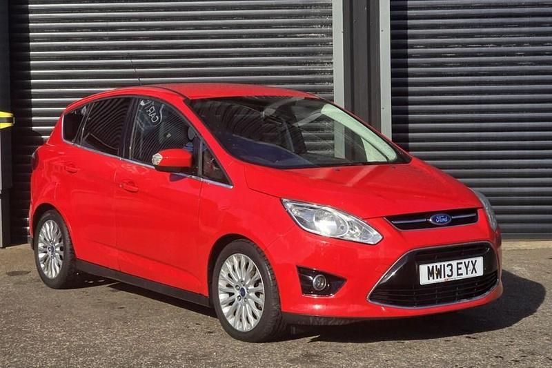 Red Used 2013 Ford C-MAX Titanium MPV | £2,750 (Good price) - Image 1/1