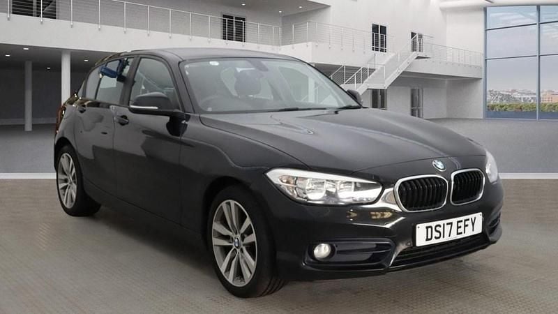 Used BMW 116 Sport Line 2017 Sapphire black Hatchback