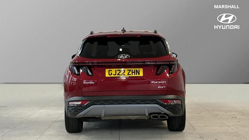 Usado Hyundai Tucson Premium 265 HP (194 kW) 2022 Vermelho SUV