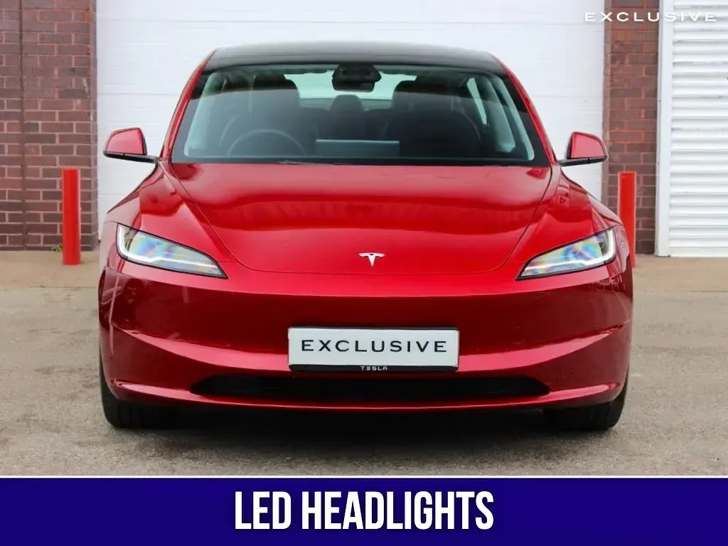 Used Tesla Model 3 Long Range RWD 366 kW (498 HP) 2025 Red Sedan