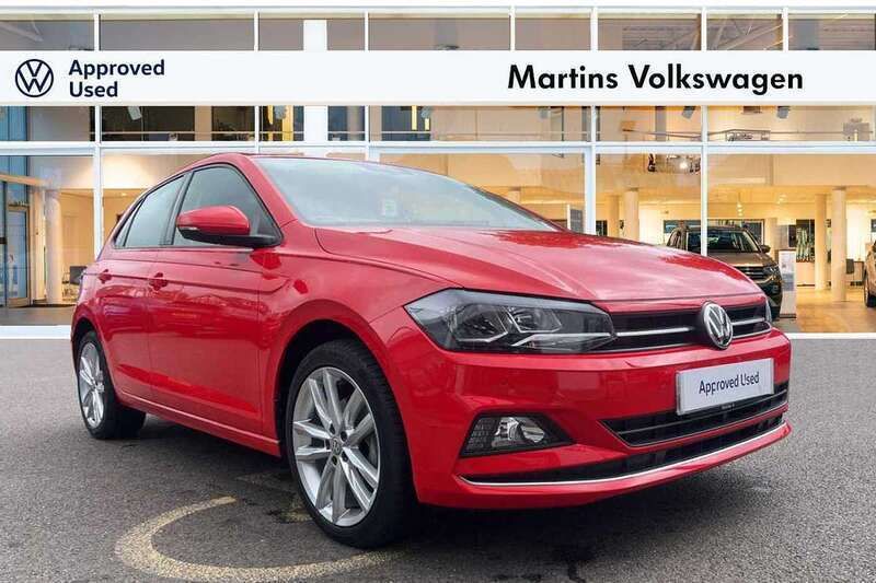 Red Used 2020 VW Polo SEL Hatchback | £17,790 (Fair price) - Image 1/4