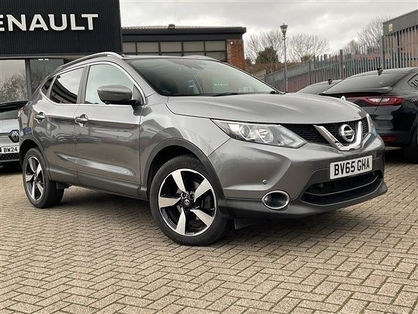 Grey Used 2015 Nissan Qashqai N-TEC SUV | £8,785 (Fair price) - Image 1/1
