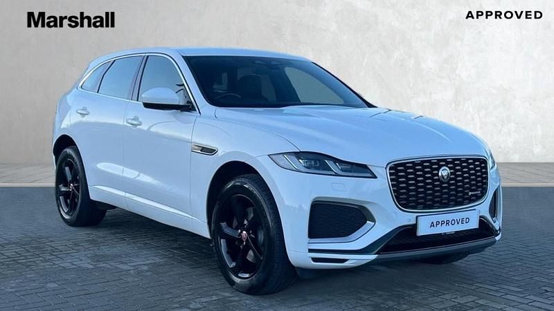 Used Jaguar F-Pace R-Dynamic 204 HP (150 kW) 2022 Solid  fuji white SUV