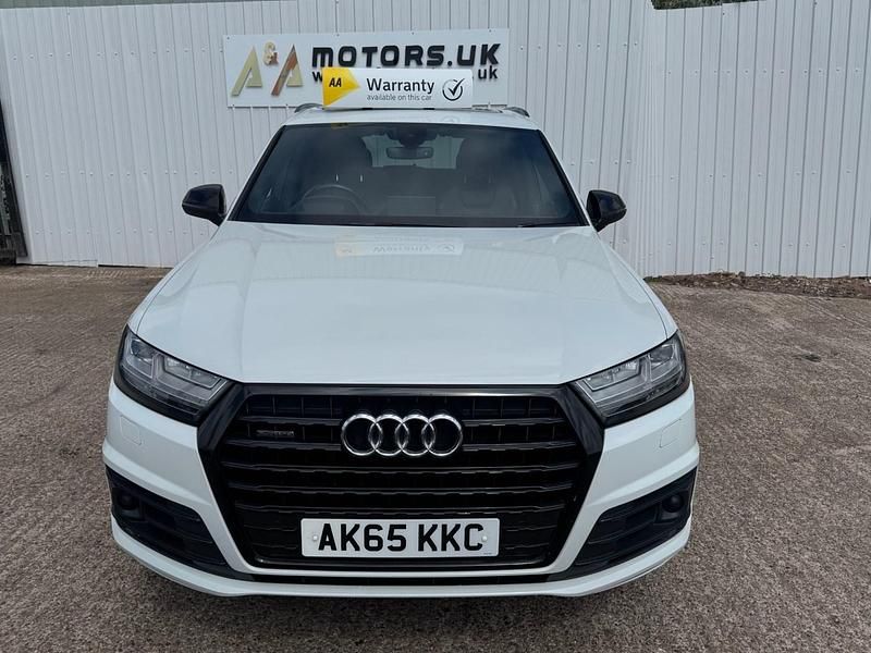 White Used 2015 Audi Q7 S-Line SUV | £21,000 - Image 1/4