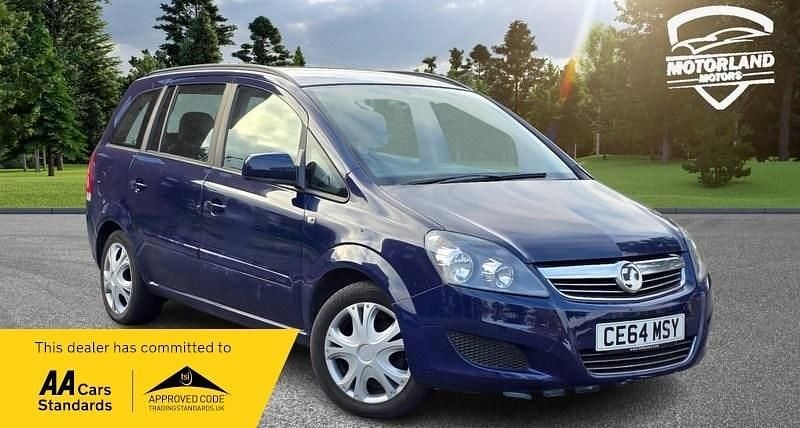 Blue Used 2014 Vauxhall Zafira MPV | £2,499 (Super price) - Image 1/4