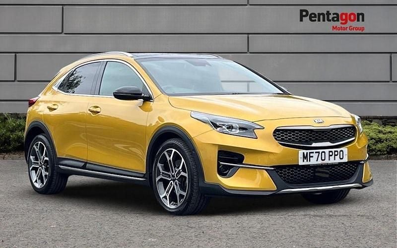 Yellow Used 2020 Kia XCeed First Edition SUV | £16,994 (Fair price) - Image 1/4