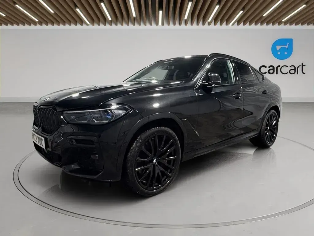 Used BMW X6 M Sport 340 HP (250 kW) 2022 Black SUV