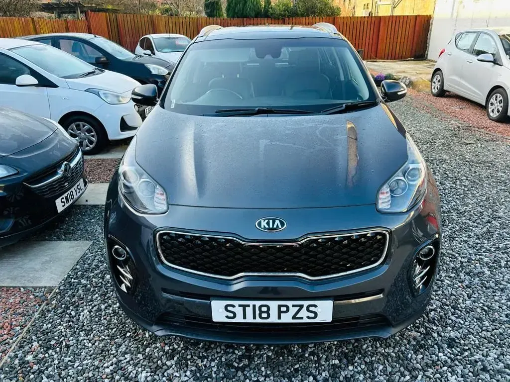 Used Kia Sportage 115 HP (84 kW) 2018 Silver SUV