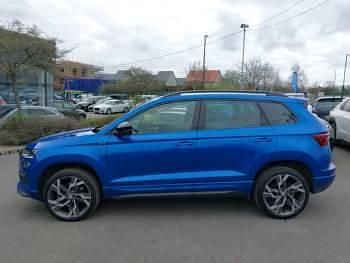 Used Skoda Karoq SportLine 150 HP (110 kW) 2025 Blue SUV