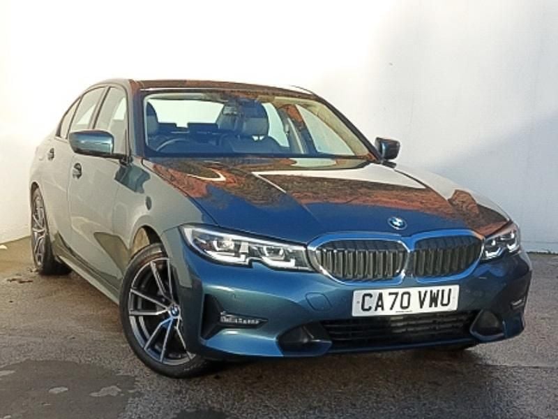 Blue Used 2021 BMW 320 Sport Line Sedan | £20,998 (Good price) - Image 1/4