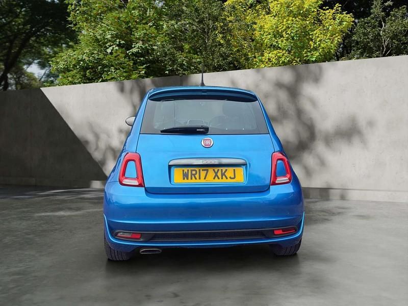 Used Fiat 500S S 69 HP (50 kW) 2017 Blue Hatchback