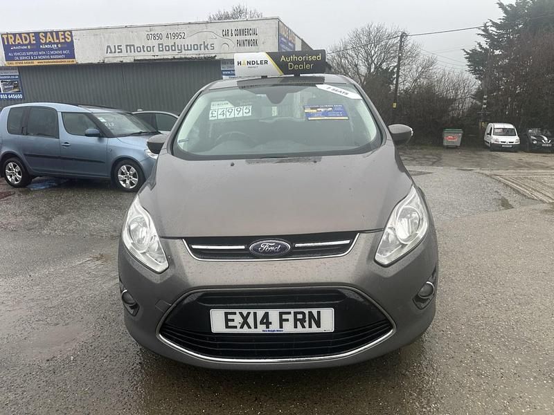 Usado Ford Grand C-Max Titanium 2014 Cinzento Monovolume